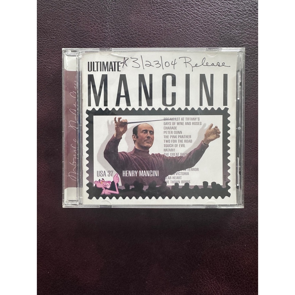 Ultimate Mancini Henry Mancini CD 2004 Concord Records Promo Pink Panther Jazz